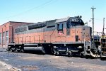 Milwaukee Road SD40-2 #167